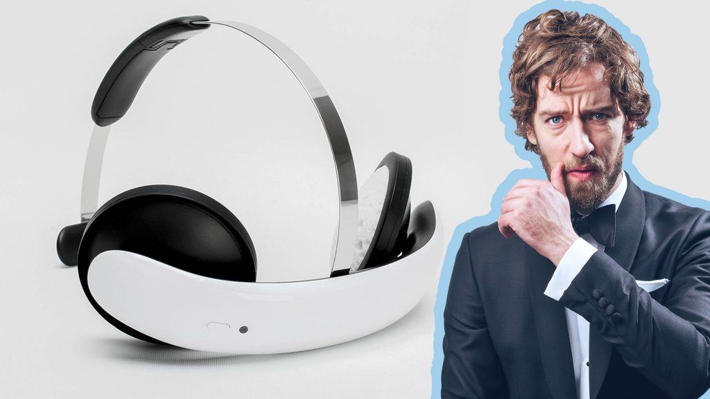 Nisse Hallberg frilagd över depressionsheadsetet Flow