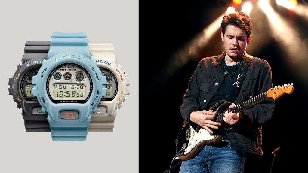 G-Shockklocka och John Mayer.