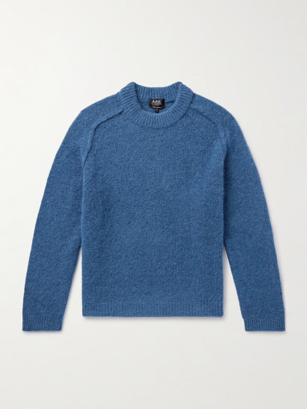 Blå stickad tröja från A.P.C.