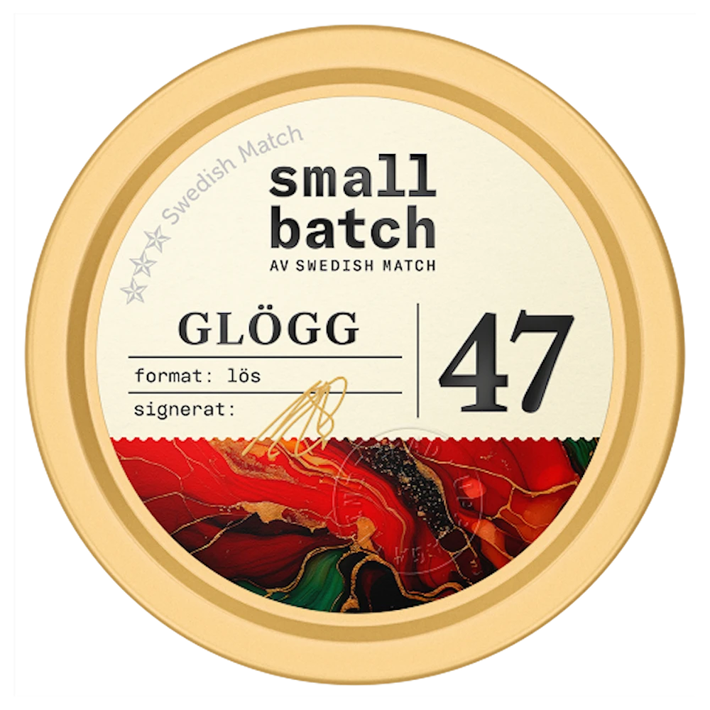 Snusdosa – Swedish Match Small Batch 47 Glögg