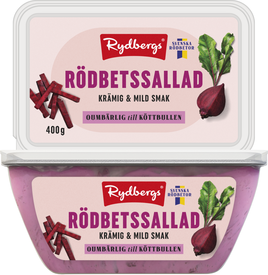 Burk med rödbetssallad från Rydbergs