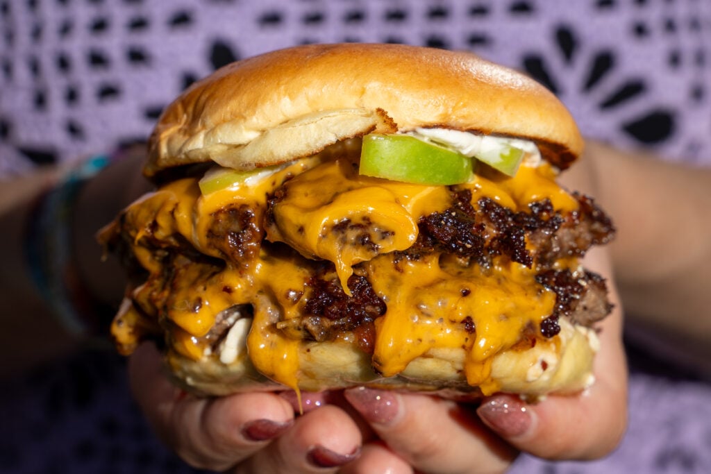 Hamburgare från Gotland Smash Foodtruck