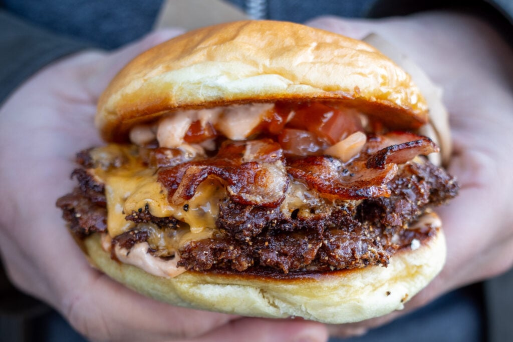 Hamburgare från N.O.A.H's Burgare