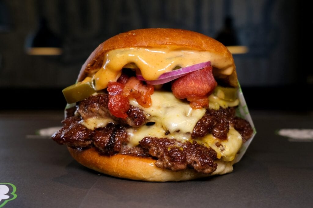 Hamburgare från Bun Meat Bun