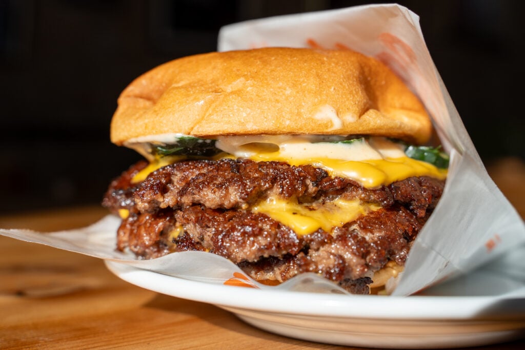 Hamburgare från Rollin Bistros