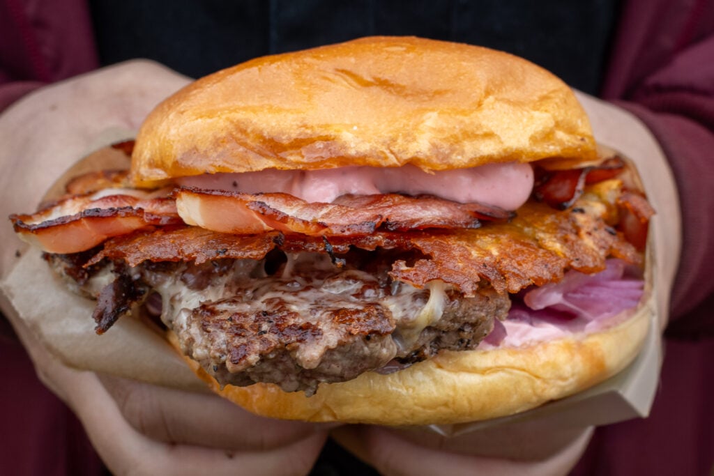 Hamburgare från Rosforsgrillen