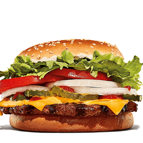 Whopper Cheese-burgare