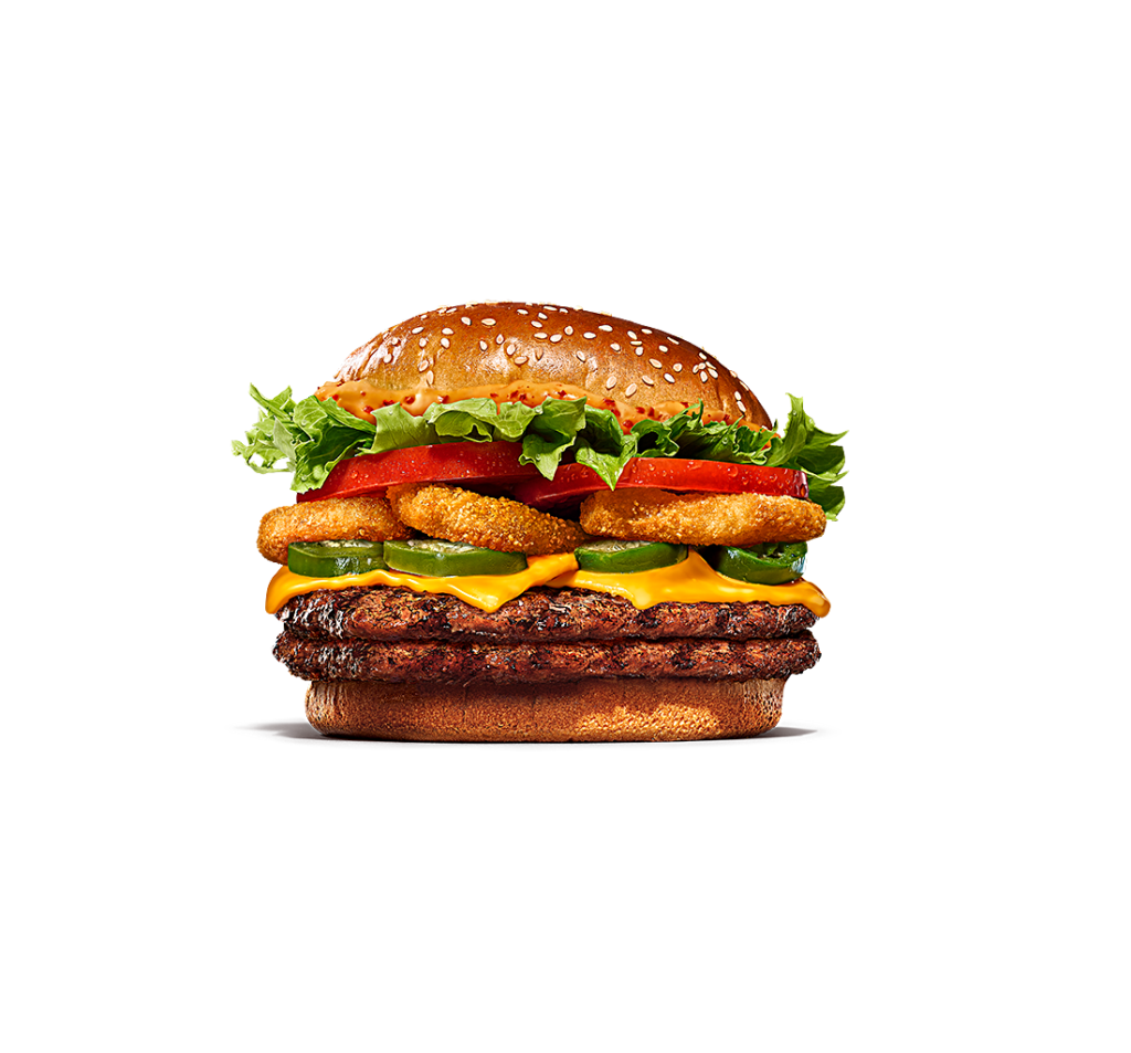Double Angry Whopper-burgare