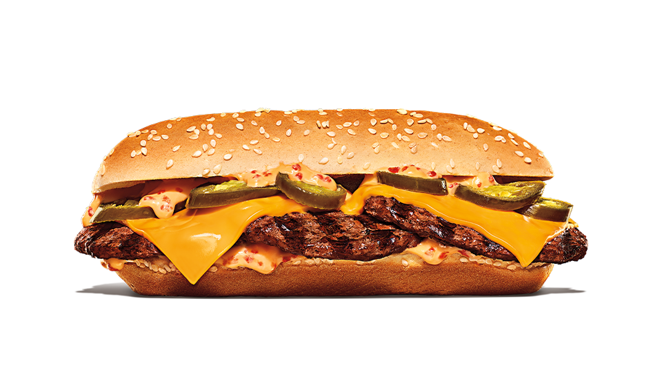 Extra Long Chili Cheese-burgare