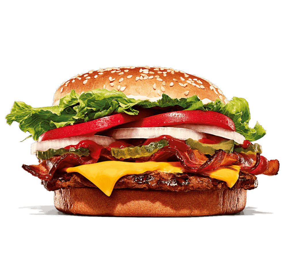 Whopper Bacon & Cheese-burgare