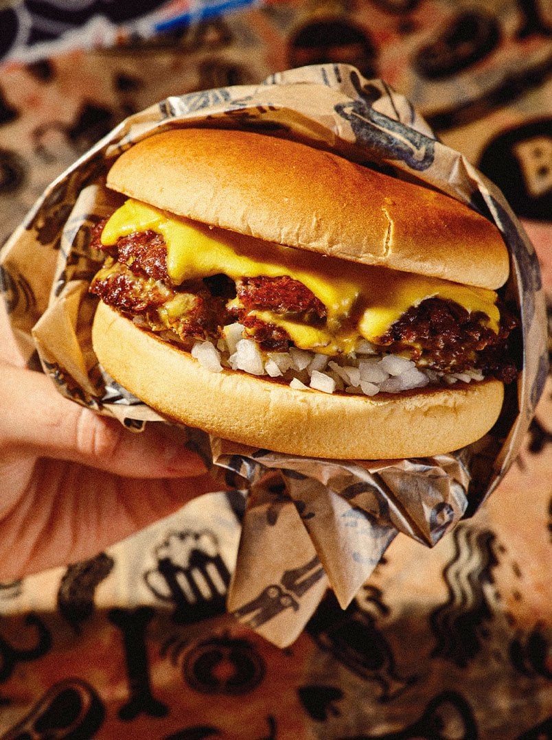 Double Cheese-burgare