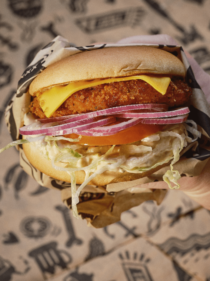 Crispy Chicken New York Original-burgare