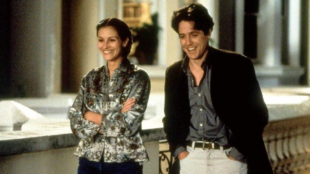 Julia Roberts och Hugh Grant i Notting Hill