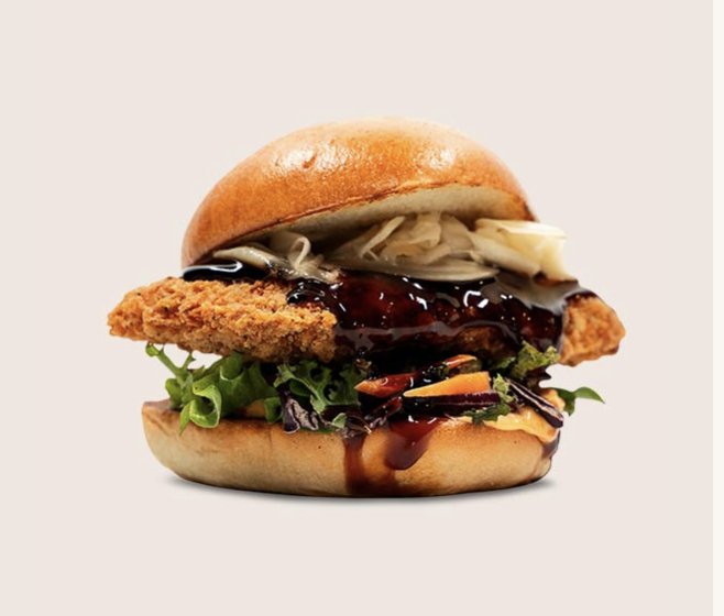 Crispy Korean Chicken-burgare