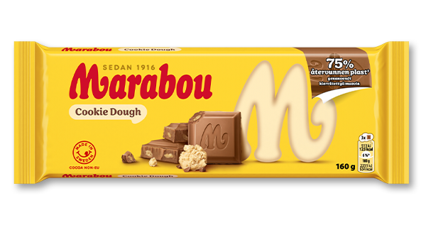 Marabouchoklad med smak av Cookie Dough