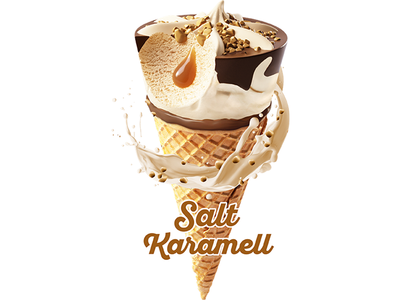 Salt Karamell från Sia Glass