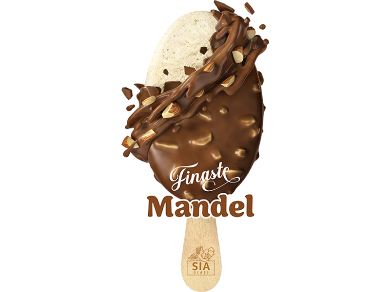 Finaste Mandel från Sia Glass