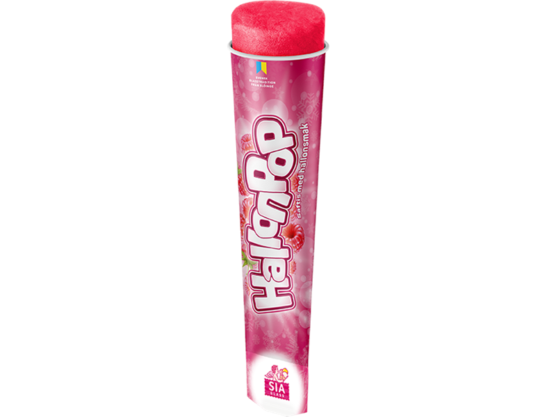 Hallonpop från Sia Glass