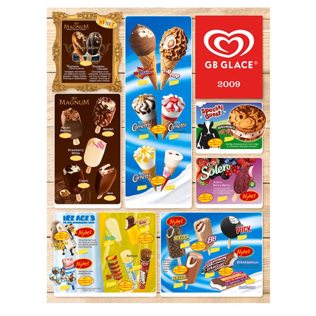 GB Glace-affisch från 2009