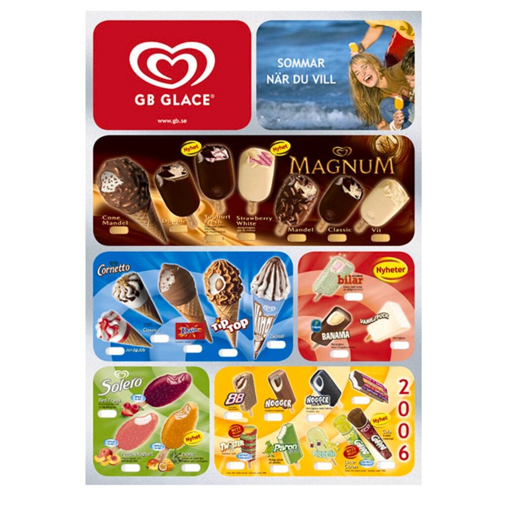 GB Glace-affisch från 2006