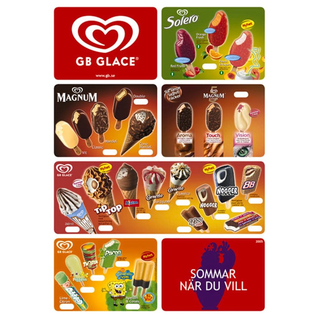 GB Glace-affisch från 2005
