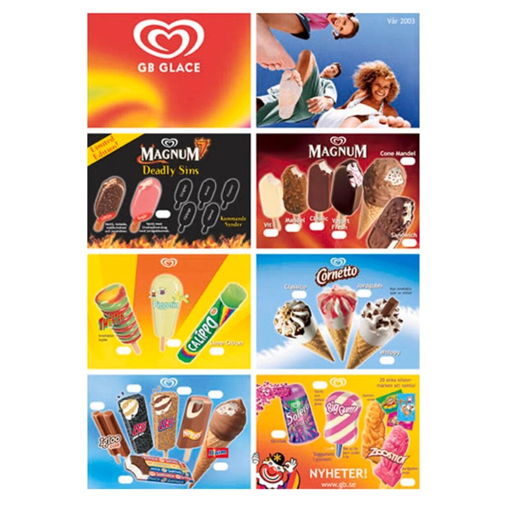 GB Glace-affisch från 2003