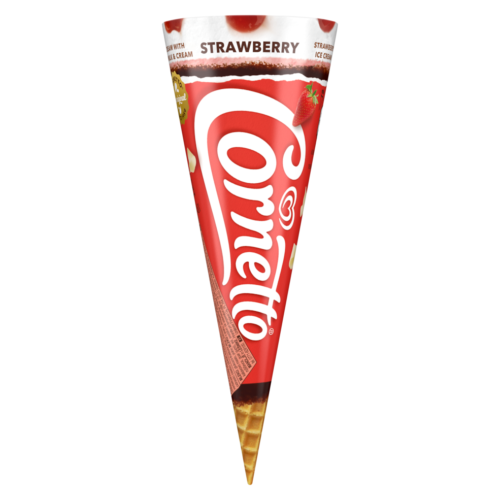 Cornetto Jordgubb
