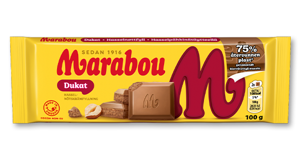 Marabouchoklad med smak av Dukat