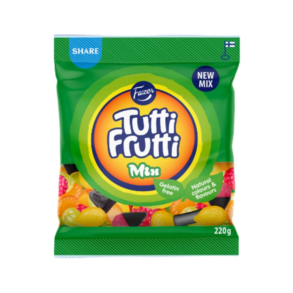 En påse med Tutti Frutti Mix