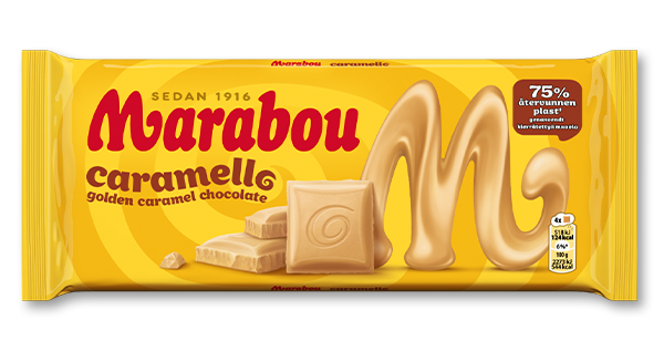 Marabouchoklad med smak av Caramello