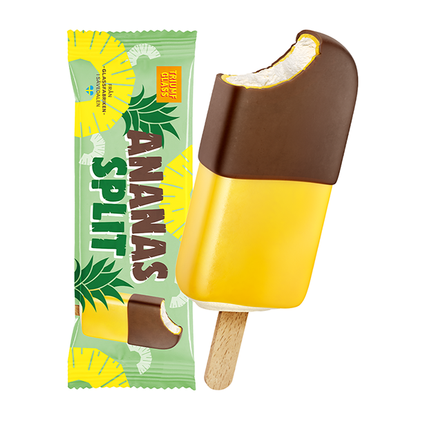 Ananas Split från Triumf Glass