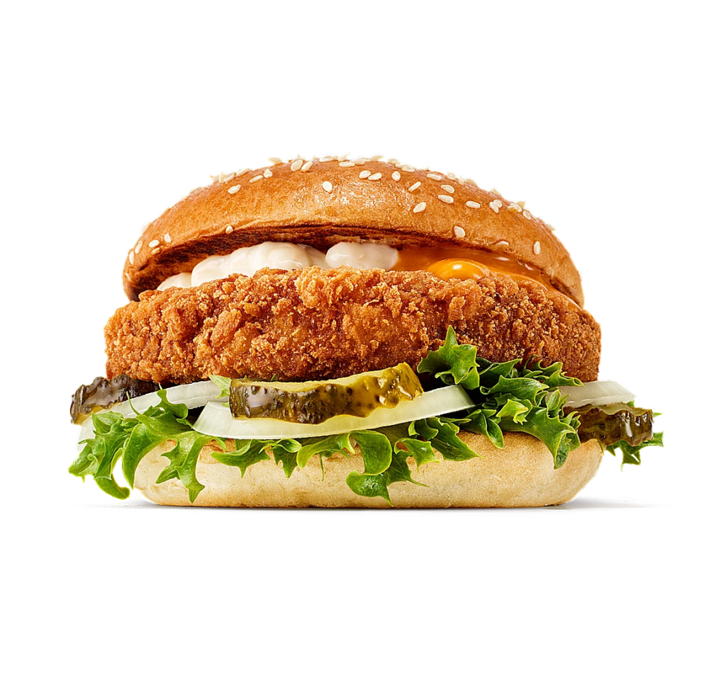 Crispy Supreme Buffalo-burgare