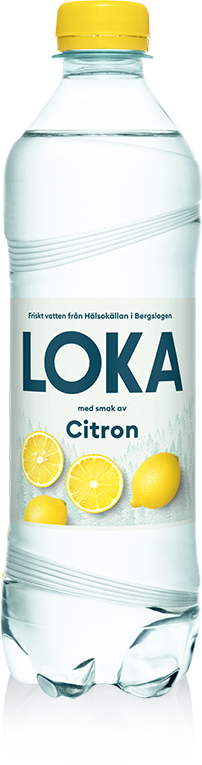 Flaska med Loka Citron