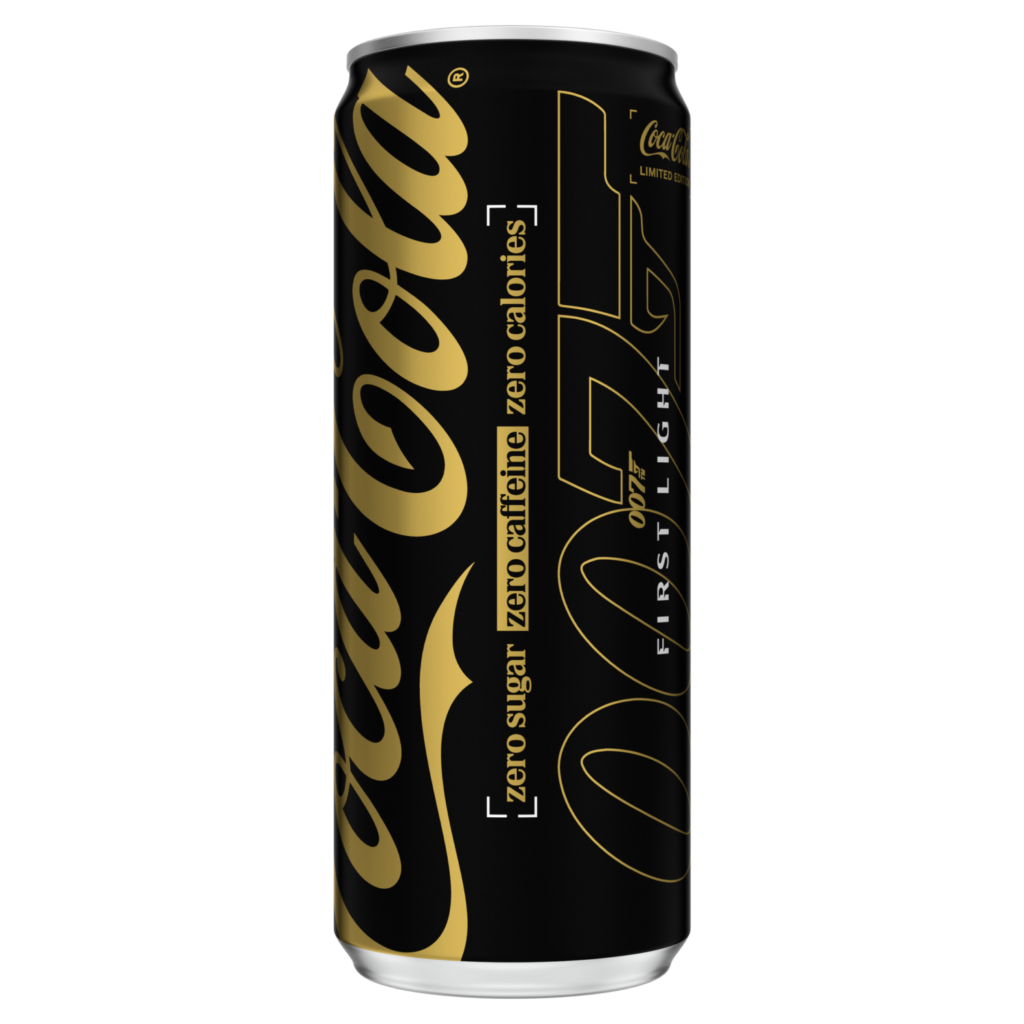 En burk med Coca-Cola Zero Caffeine