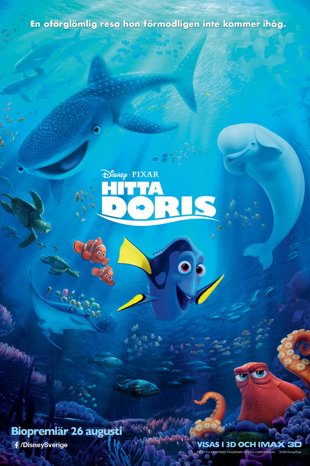 Affisch till Hitta Doris
