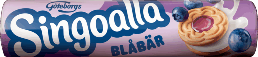 Förpackning med Singoalla Blåbär