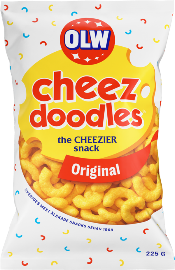Påse med Cheez Doodles från OLW