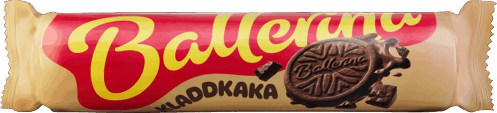 Förpackning med Ballerina Kladdkaka