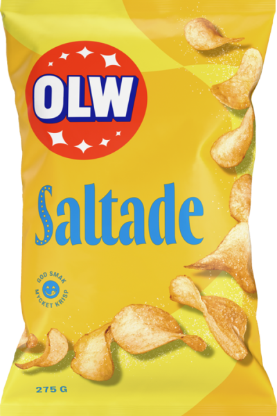 Chipspåse med salt smak