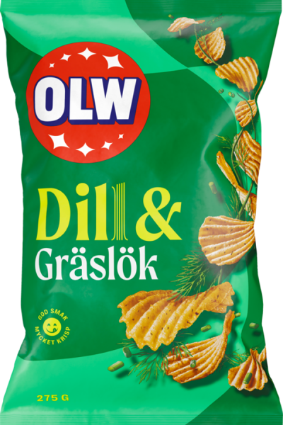 Chipspåse med Dill & Gräslök-smak