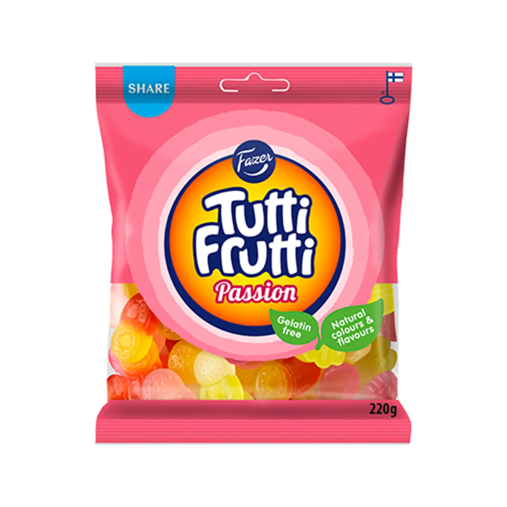 En påse med Tutti Frutti Passion