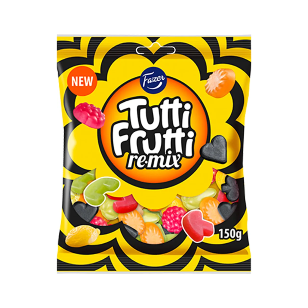 En påse med Tutti Frutti Remix Original