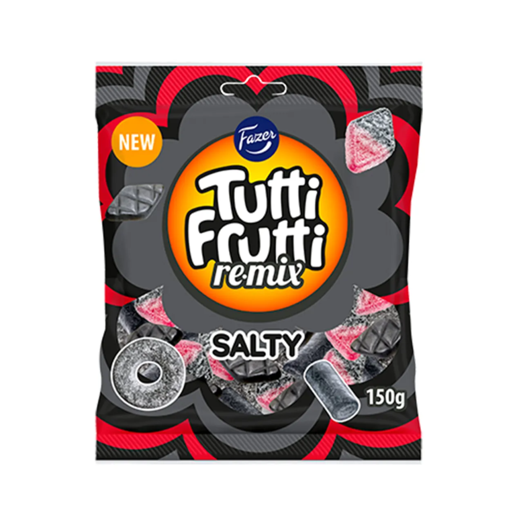 En påse med Tutti Frutti Remix Salty