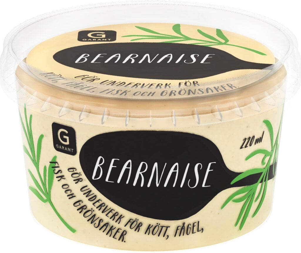 Burk med bearnaisesås från Garant