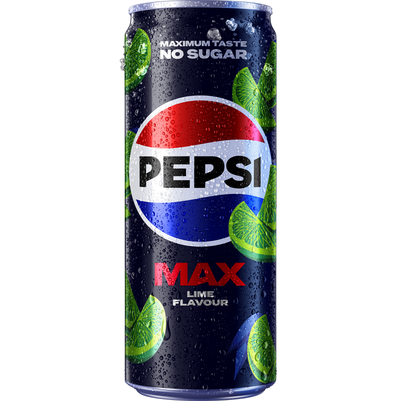 En burk med Pepsi Max Lime