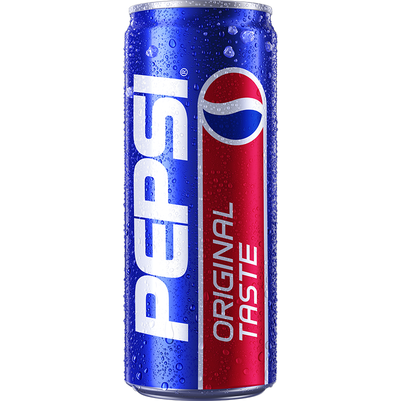 En burk med Pepsi Original Taste