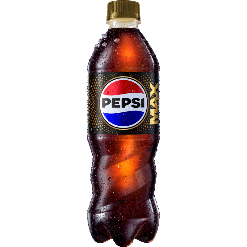 En flaska med Pepsi Max Caffeine Free