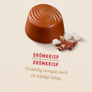Chokladpralinen Drömkrisp