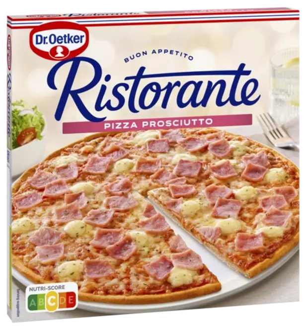 Dr Oetker-pizza med smaken prosciutto