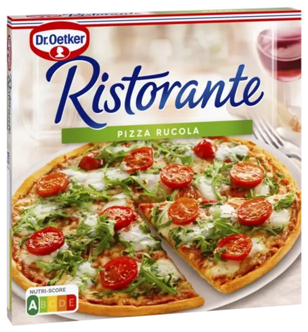 Dr Oetker-pizza med smaken Ruccola